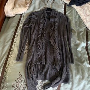 Grey cardigan